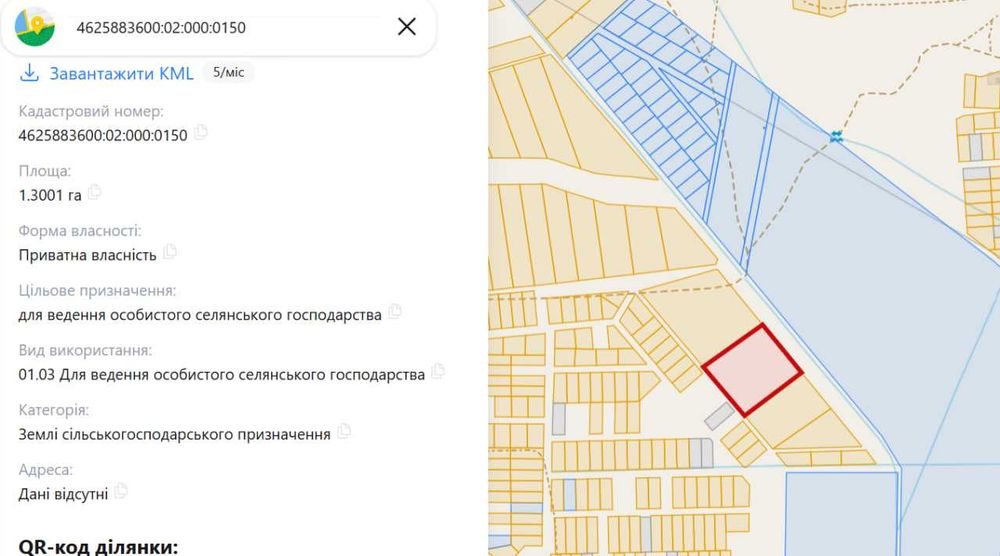 ПРОДАЖ перспективної ділянки під забудову | 2,22 га | біля ЯСНИСЬКОГО кар'єру