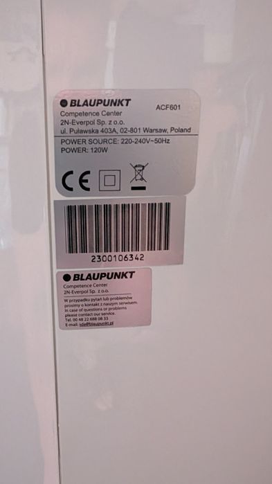 Blaupunkt Klimatyzator ACF601