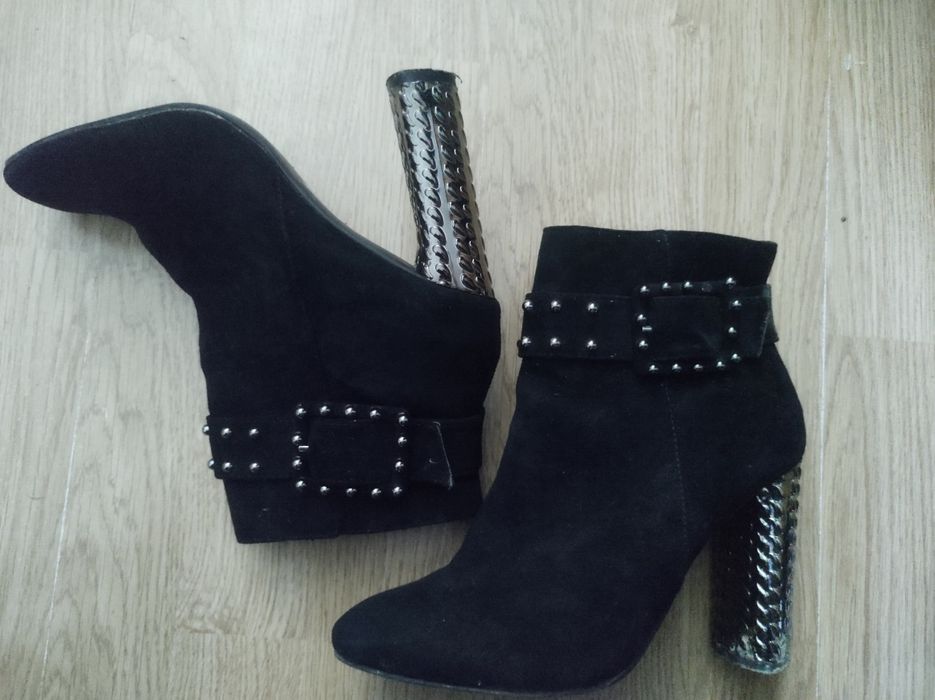 Buty na obcasie jesienne