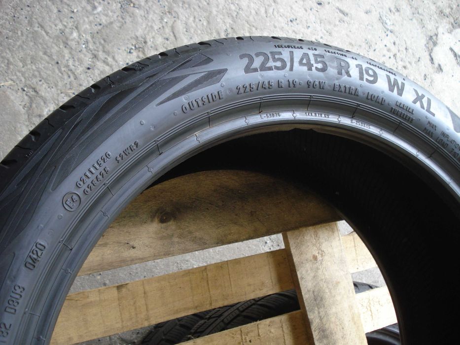 Continental Eco Contact 6 SSR  225/45 r 19  2 - sztuki letnie