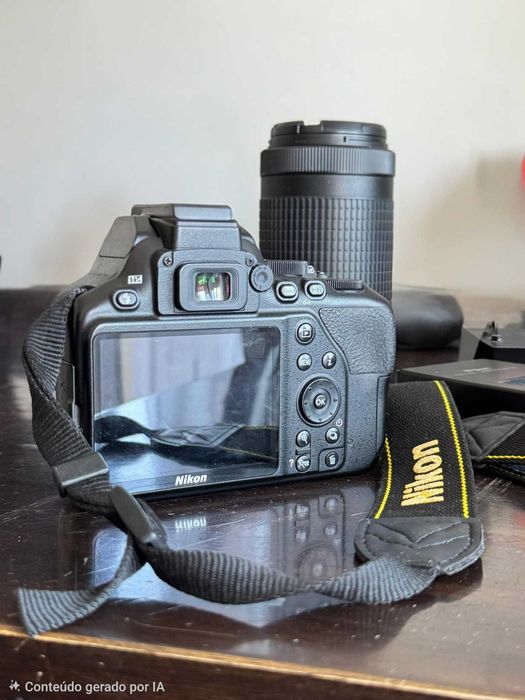 Kit Câmara Fotográfica Nikon D3500 com lente 70-300