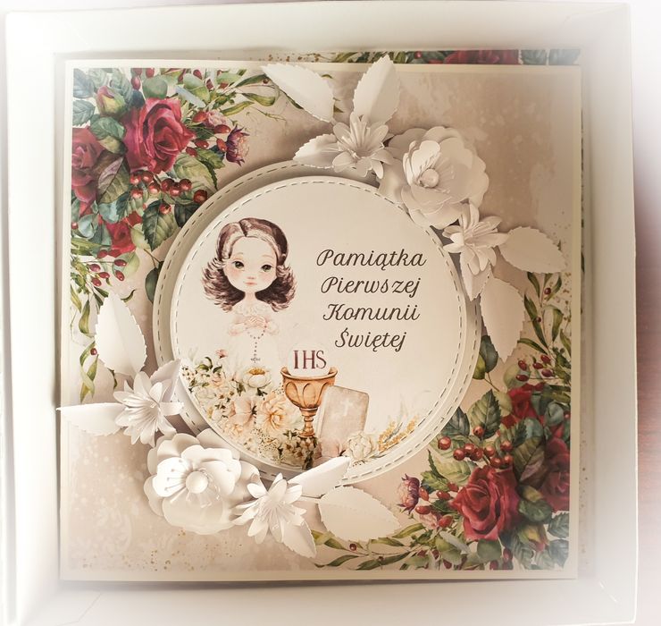Kartka na Komunię