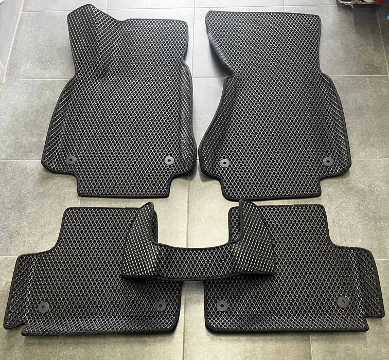 3D EVA коврики для Audi A4 В-8\ В-6\ B-7\ B-9\ A8\ ЕВА поліки 3Д