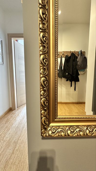 Lustro złota rama ozdobna
