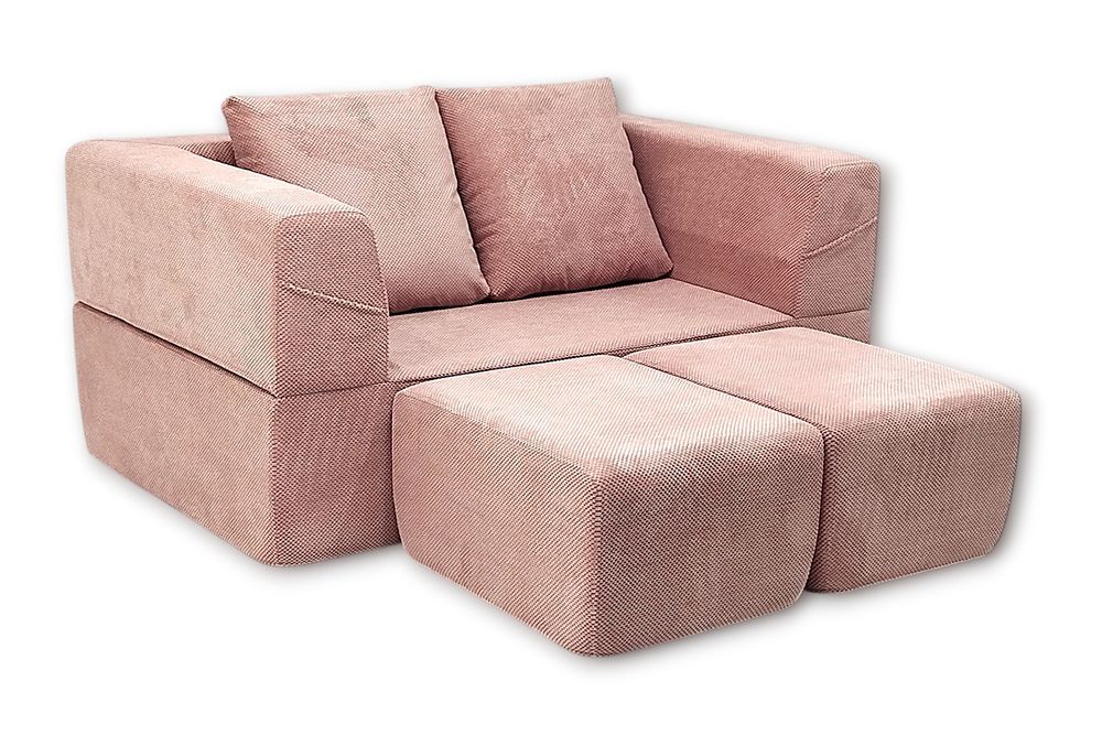 Безкаркасний розкладний диван Експромт 1,6 в тканині Доріс