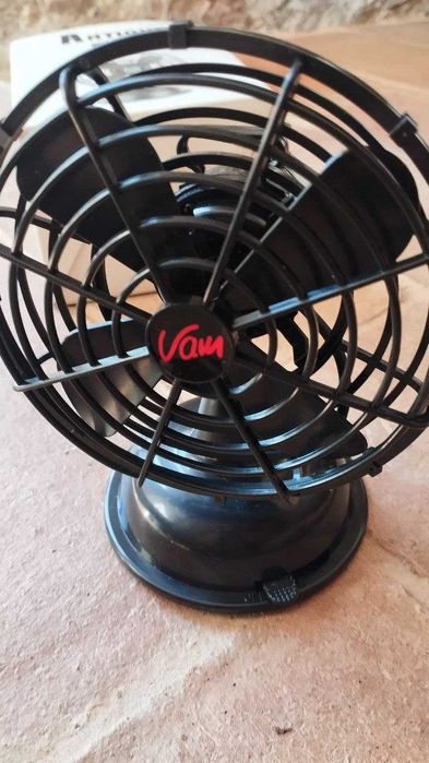 Mini Ventoinha Vintage / Retro - NOVA na Caixa (a pilhas)