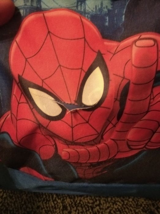 Duży plecak spiderman
