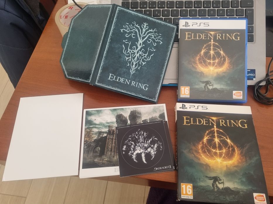 Jogo ps5  Elden Ring Ed. Col