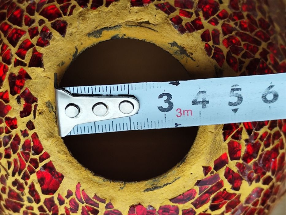 Комплект у стилі тіффані 3 плафони та настінний світильник