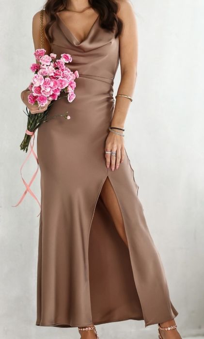 Sukienka satynowa butik Lamour