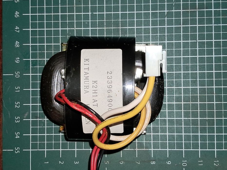 Transformador R-core 12V+12V 15VA