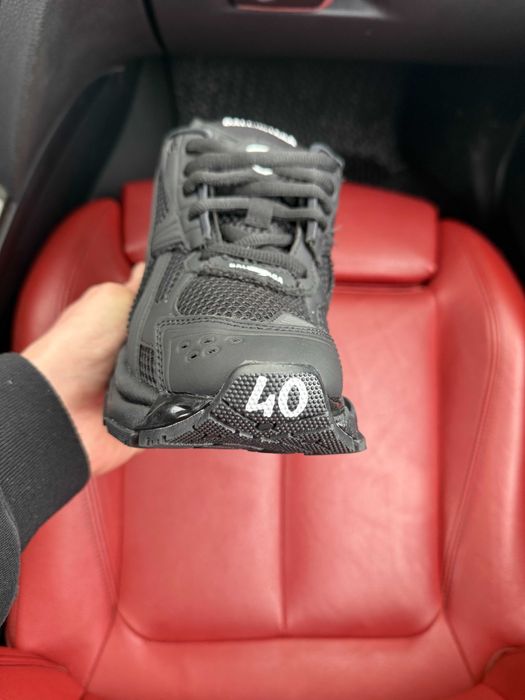 (ОПЛАТА ПІСЛЯ ОГЛЯДУ)Balenciaga Runner Black Баленсіага Ранер Чорні