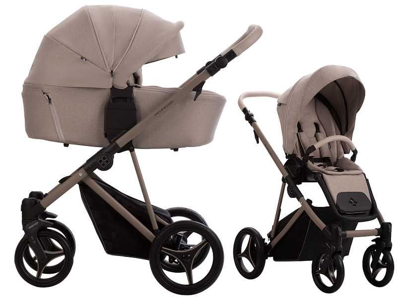 Wózek Wielofunkcyjny BEBETTO PELPASSO 2w1 3w1 Lekki Amortyzacja