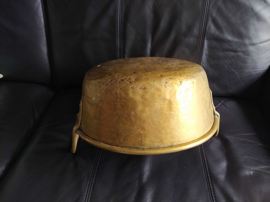 Antiga panela, tacho, alguidar, caldeira grande dimensão em cobre