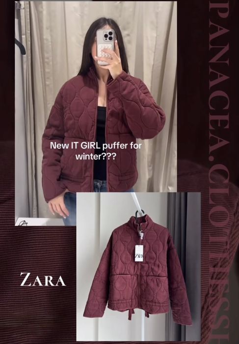 Утеплена куртка Zara
