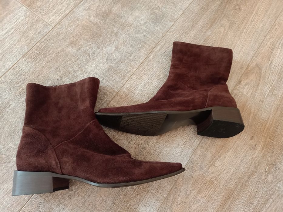 Казаки трендові замшеві 38 розмір