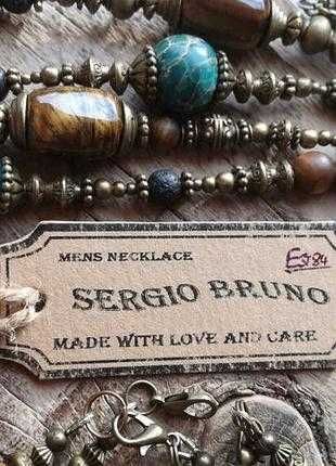 sergio bruno real bear claw necklace mens(потужний амулет)