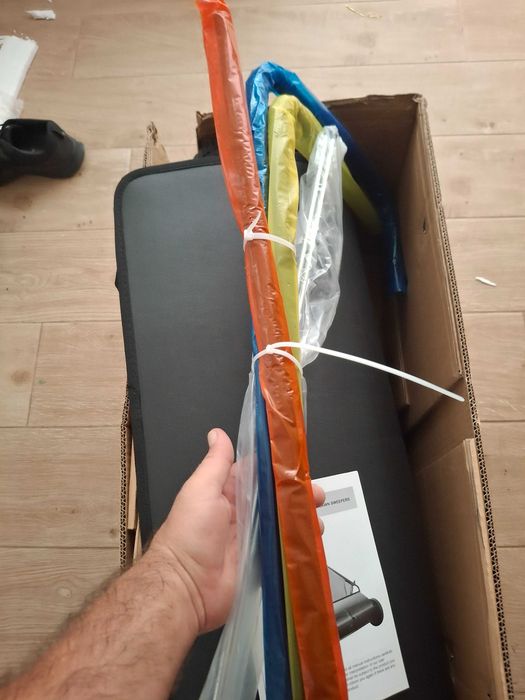 Varredora de Relvado Manual VEVOR 26" (66 cm) – Nova na Caixa!