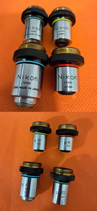 Microscópio Petrográfico Nikon POH-3  Óticas Impecáveis Caixa Original