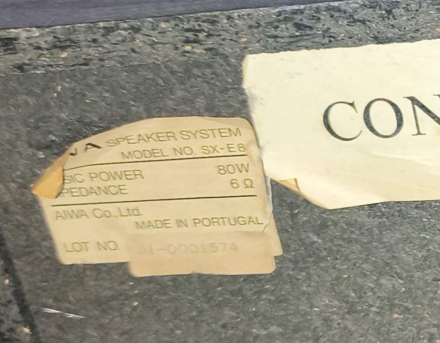 Aparelhagem completa com móvel