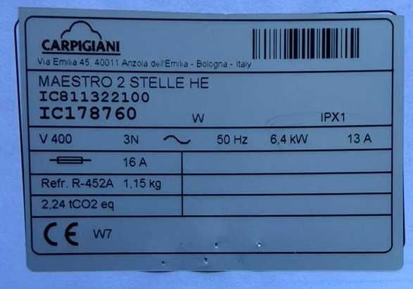 Фризер Сarpigiani Maestro 2 STELLE HE ** (джелато, шоколад, йогурт)