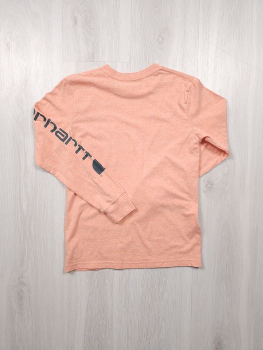 Carhartt Kids Loose Fit Long Sleeve Tee Peach 10-12 Years (TK6279)