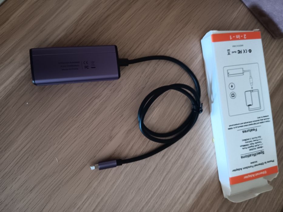 Adaptador iphone