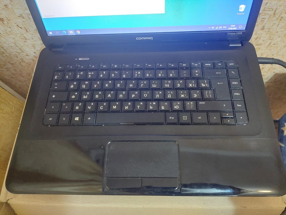 Ноутбук HP Compaq CQ58. 2 ядра 1.4 GHz, 320 HDD, DDR3 4Gb. Для навчання, серфінгу, Ютубу.