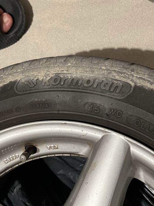 Felgi aluminiowe 16 + opony Kormoran 205/55 R16 -4szt