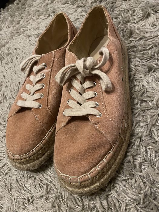 espadryle skorzane zara
