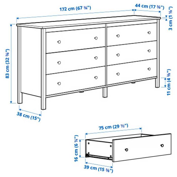 Cómoda de Quarto | Bedroom Drawers