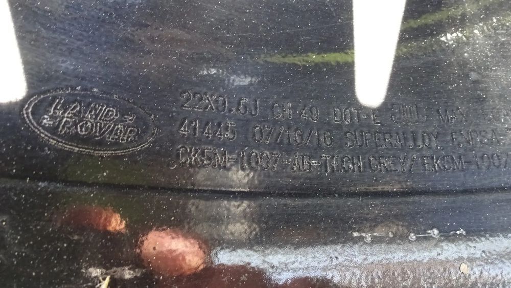 felgi 22 5x120 land rover et40 tpms alufelgi 9,5jx22