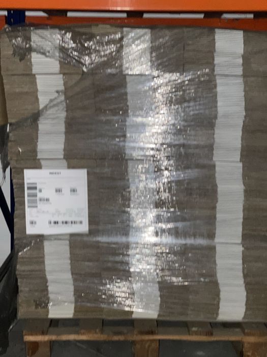 Palete de caixas de cartao