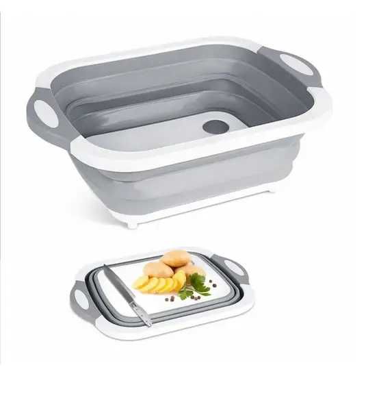 Доска - миска разделочная  трансформер, складная   2 в 1 Choppe