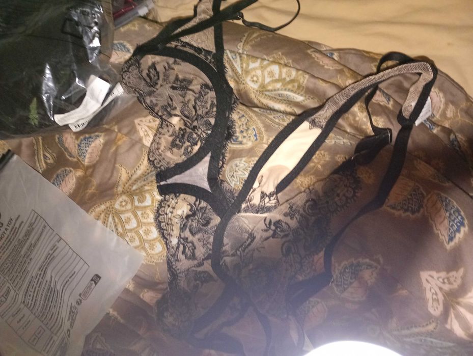 Bielizna damska Seksowna stanik + stringi