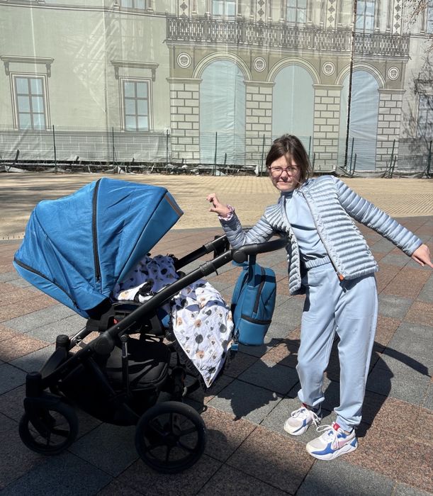 Продам коляску 2 в 1 Bexa Air AI 15 Turquoise Польский премиум