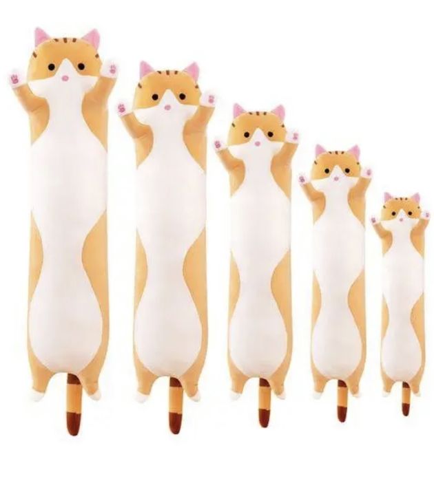 Іграшка Кіт Подушка Розпродаж 70,90,110,130,150см Оригінал Кіт Батон