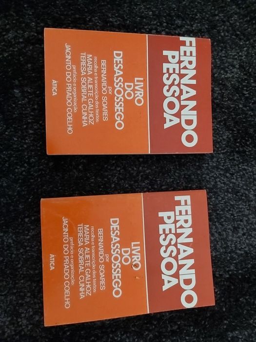 Livro do desassossego  - Fernando Pessoa  - 1a primeira edição Ática