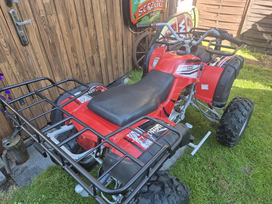 Sprzedam quada 125 cm, duża rama jak 250 cm