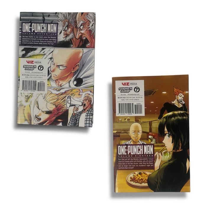 2 Mangas de One Punch Man em Ingles