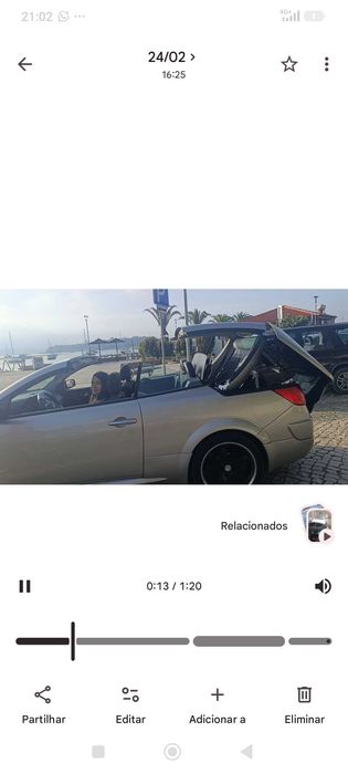 Grande oportunidade! Lindo! Renault Megane conversível, único no Algarve.