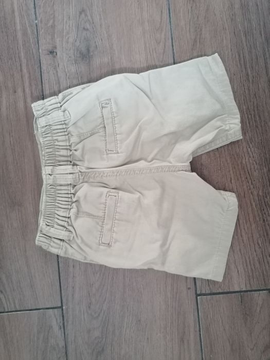 Szorty spodenki krótkie na lato beżowe jeans 86 Rebel