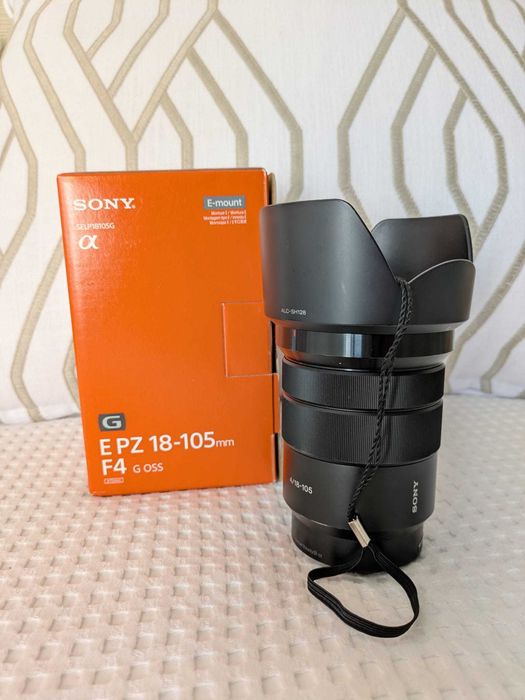 Lente Sony E-mount PZ 108-105 F4 G OSS
