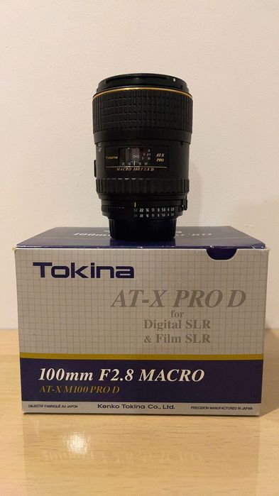 Objetiva TOKINA AT-X Pro D 100mm F2.8 MACRO