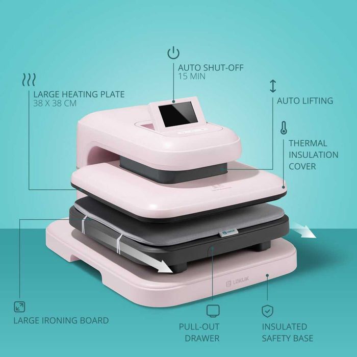 LOKLiK ImPress Auto 2 Smart 38x38 Lilac - Nova Selada