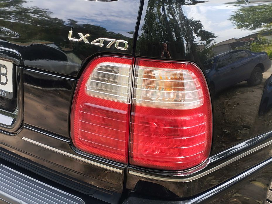 Lexus LX470 чёрный газ бензин