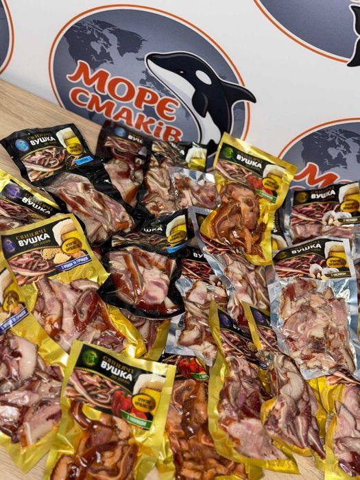 Вушки-Хрюшки,Вуха до пива,мариновані вуха та інші смаколики