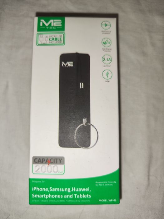 Powerbank m2tec | NOVA EM CAIXA64740666515329120