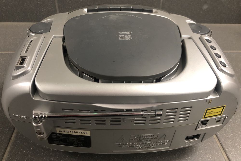 • ELTA 6725Z - Radio Magnetofon CD USB SD - (SPRAWNE)
