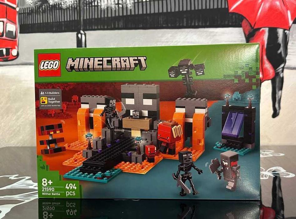 Конструктор LEGO Minecraft 21583/21584/21585/21586/21587/21588/21590